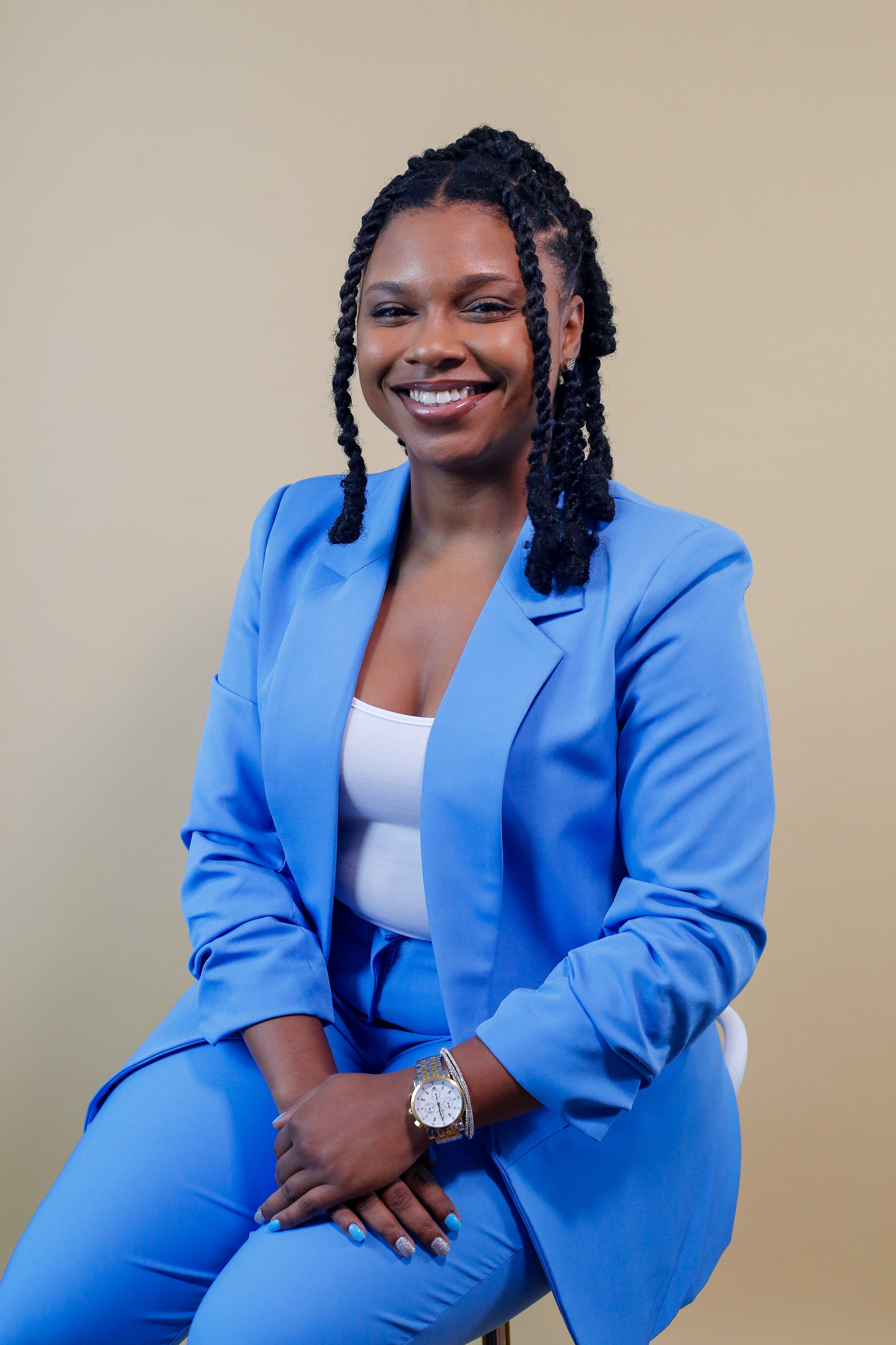 Damaris Whitley, a certified life coach, guiding clients through foster care transitions, grief, and personal development.